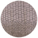 Ahgly Company Indoor Round Mid-Century Modern Area Rugs, 7' Round