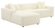 Olafur Cream Linen Sectional, LAF