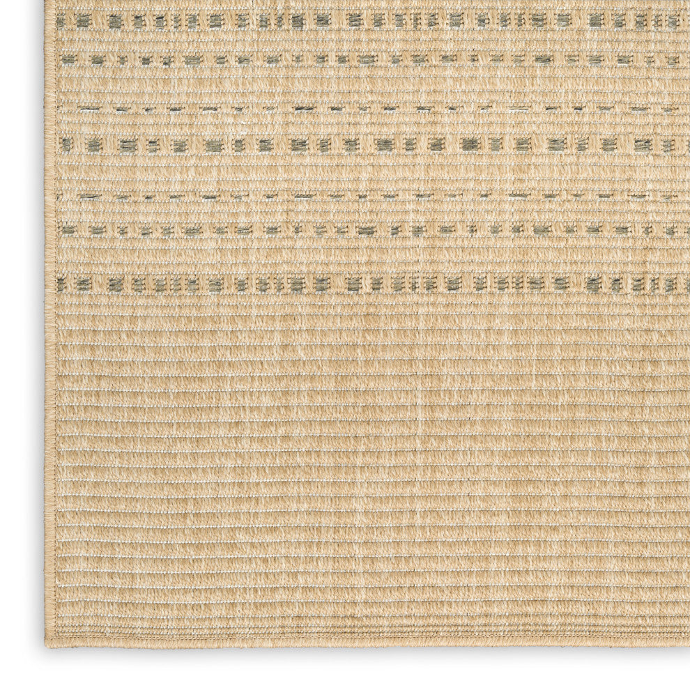 Nourison Tulum 2' x 6' Taupe Outdoor Rug