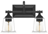 Quoizel NLC8602EK Two Light Bath, Earth Black Finish