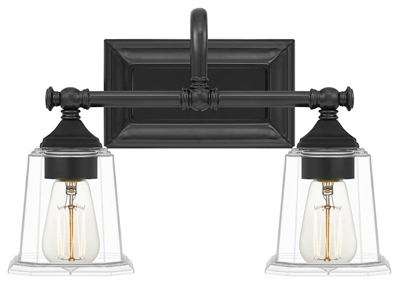 Quoizel NLC8602EK Two Light Bath, Earth Black Finish