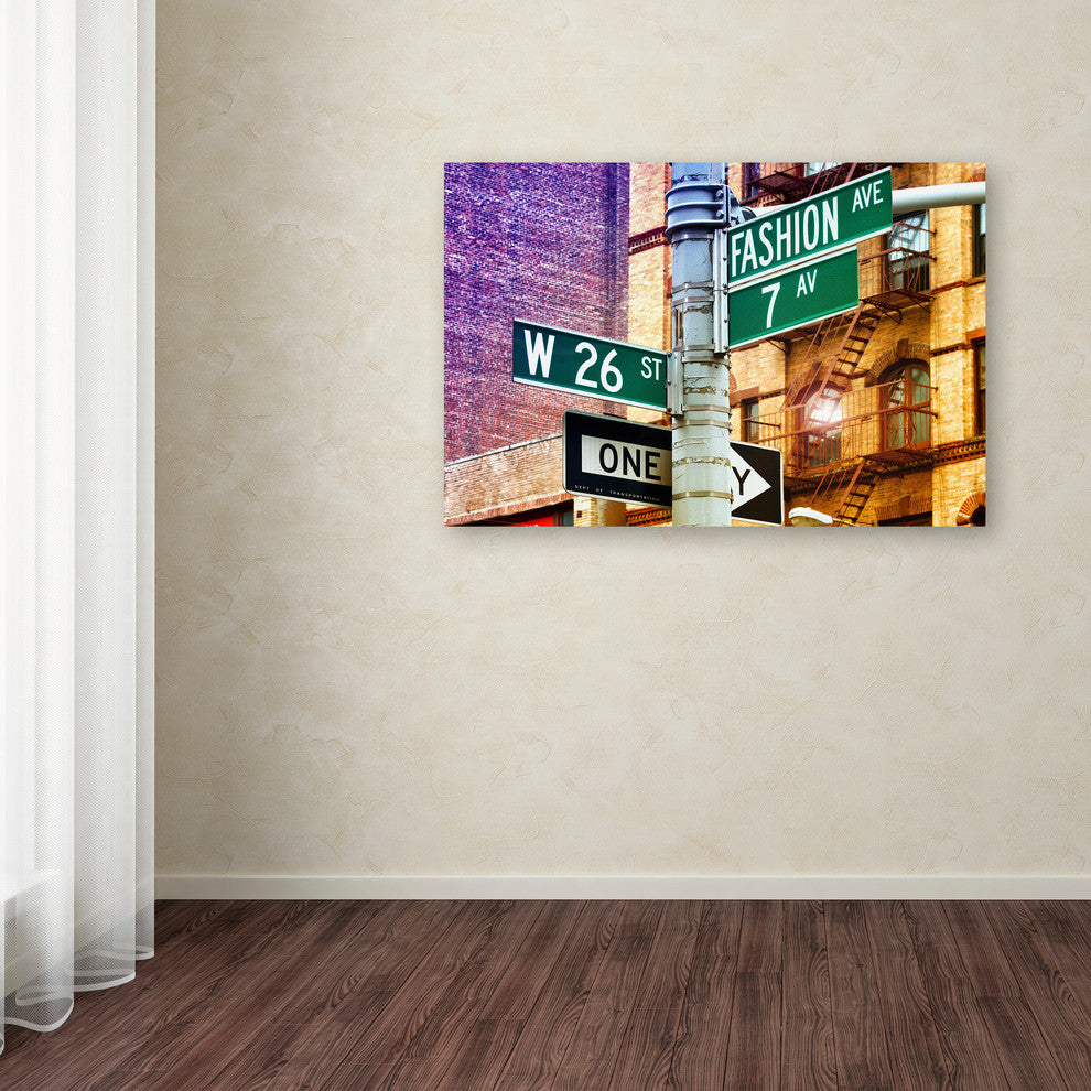 Philippe Hugonnard ''Fashion Avenue New York'' Canvas Art, 12x19