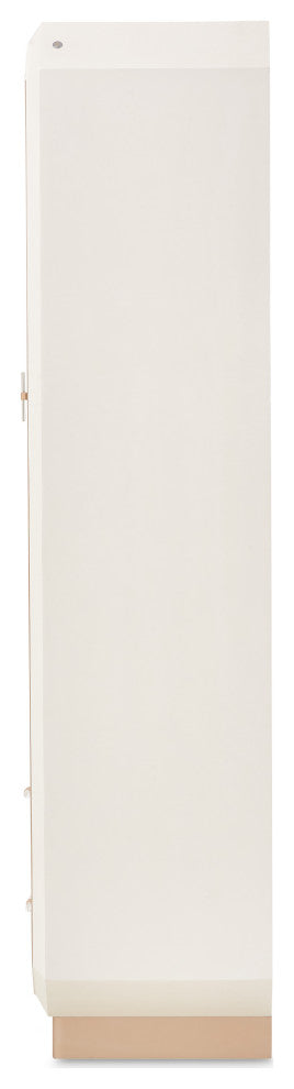 La Rachelle Display Cabinet with LED Lighting - Champagne