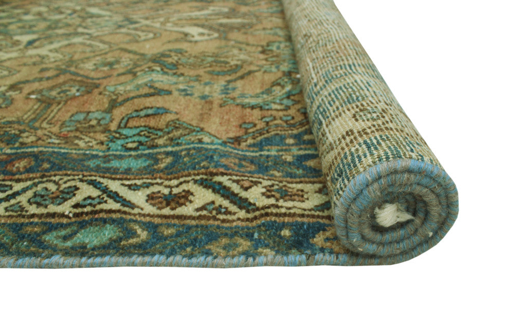 Semi-Antique Azita Lt. Brown Runner