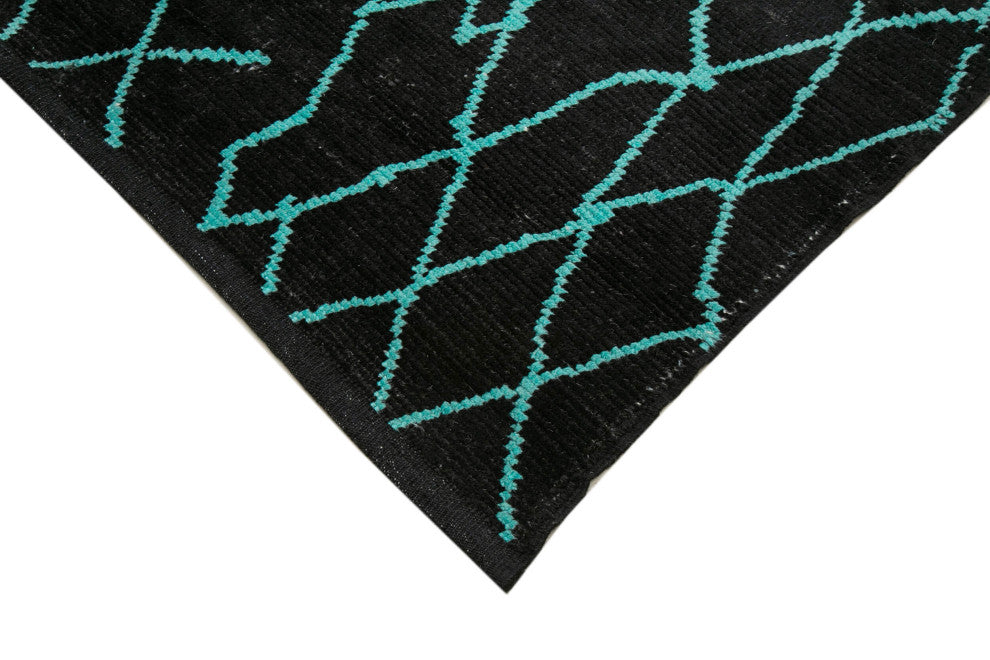 Rug N Carpet - Handmade Unique 9' 6'' x 14' 7'' Moroccan Area Rug