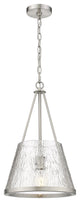 Innovations 383-1S-SN-G384B-12CL 1-Light Mini Pendant, Brushed Satin Nickel