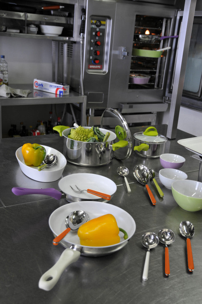 Fantasia Serving Set, Carrot, 7-Piece Set