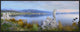 "Panorama of tufa towers at Mono Lake, California"  by Tim Fitzharris, 37x14"