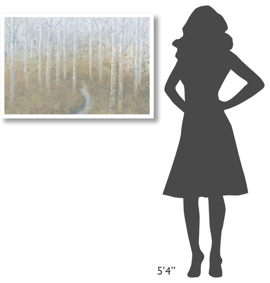 "Silver Waters" Digital Paper Print by James Wiens, 38"x26"