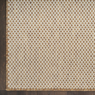 Nourison Courtyard 5' x 7' Jute Ivory Modern Rug