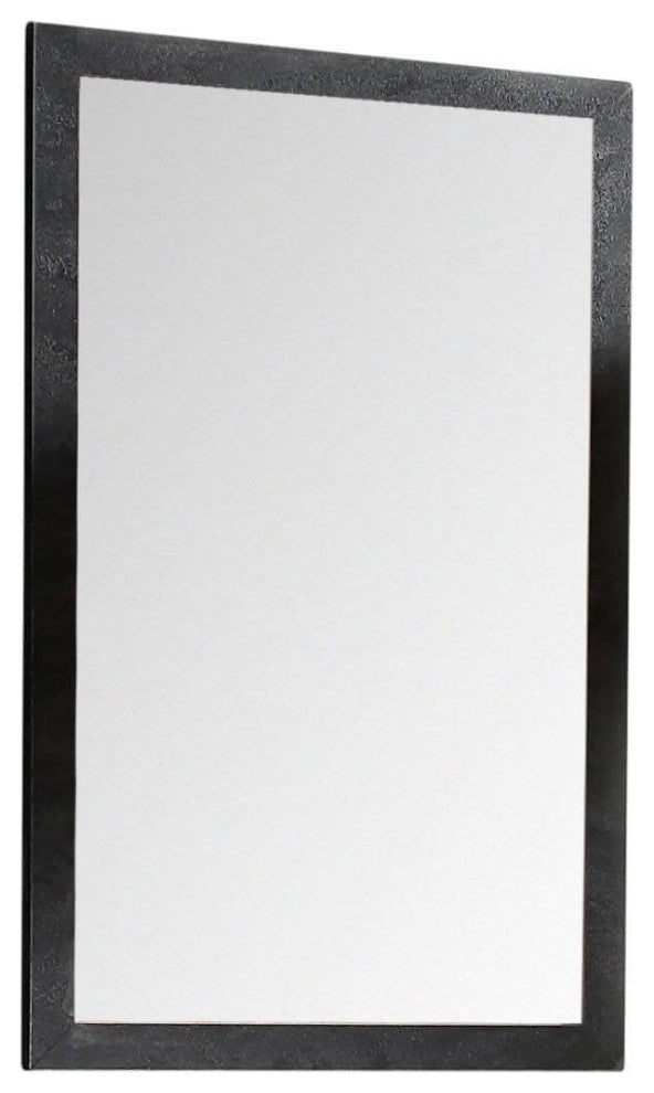 Concordia Mirror 16" Wide, Black Marble, 18"