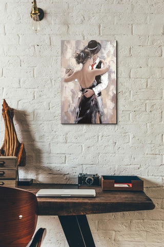 Epic Graffiti "Tango" by Alexander Gunin, Giclee Canvas Wall Art, 12"x18"