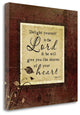 "Delight Yourself" By Jennifer Pugh, Giclee Print on Gallery Wrap Canvas