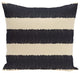 Twisted Stripe Stripe Print Pillow, Navy Blue, 16"x16"