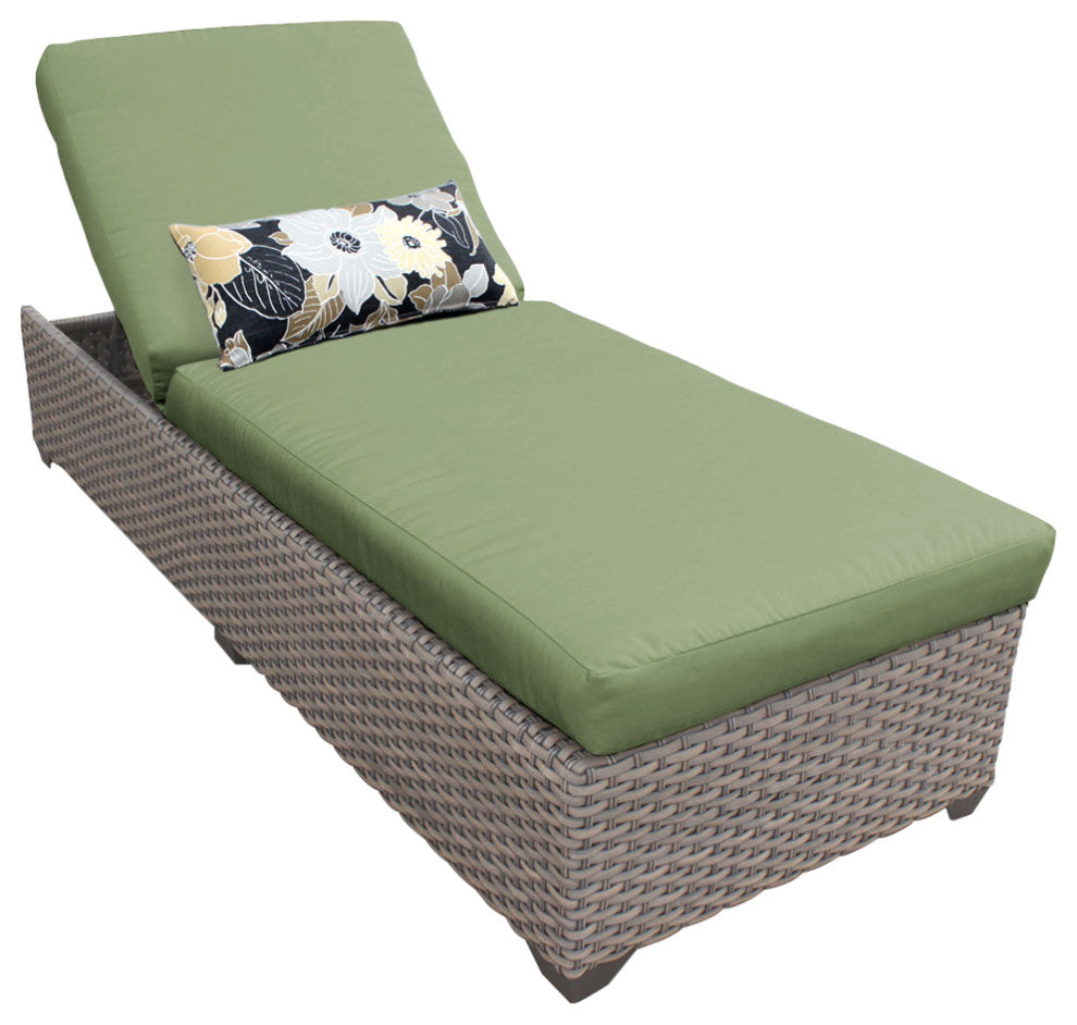 Oasis Chaise Outdoor Wicker Patio Furniture