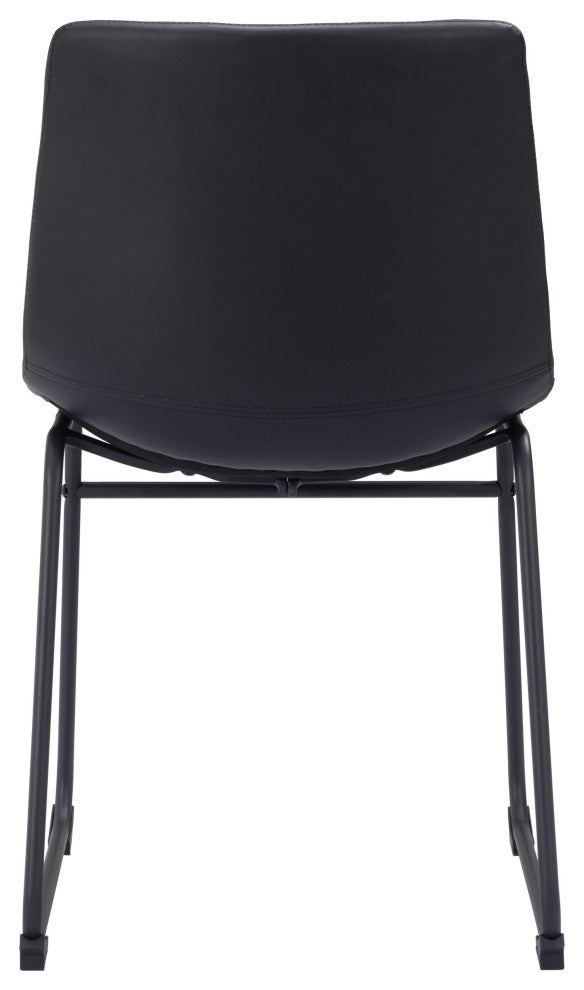 Smart Dining Chair, Set of 2 Black