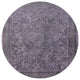 Ahgly Company Indoor Round Mid-Century Modern Area Rugs, 4' Round