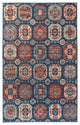 Weave & Wander Kezia Rug, Classic Blue/True Red, 10ft x 13ft-2in