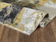 Abani Laguna LAG170A Modern Abstract Gold and Grey Area Rug