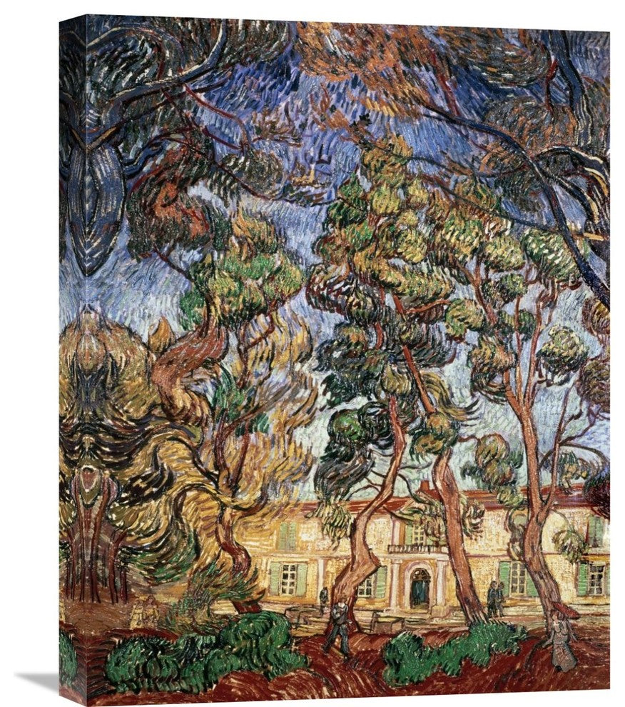 "Trees in the Garden of Saint-Paul Hospital" Artwork, 17"x22"