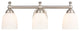 Millennium 3-Light Bath Vanity Light Satin Nickel