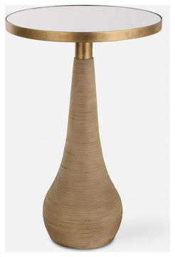 Uttermost - 24392 - Accent Table - Terra - Antique Brass