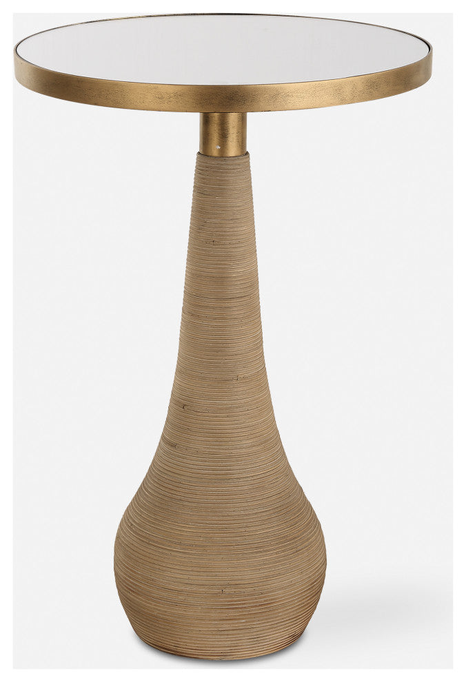 Uttermost - 24392 - Accent Table - Terra - Antique Brass