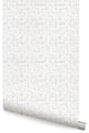 Crosshatch Peel and Stick Vinyl Wallpaper, Gray, 24"x108"
