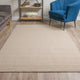 Monaco Sisal MC100 Taupe 2'6" x 16' Runner Rug