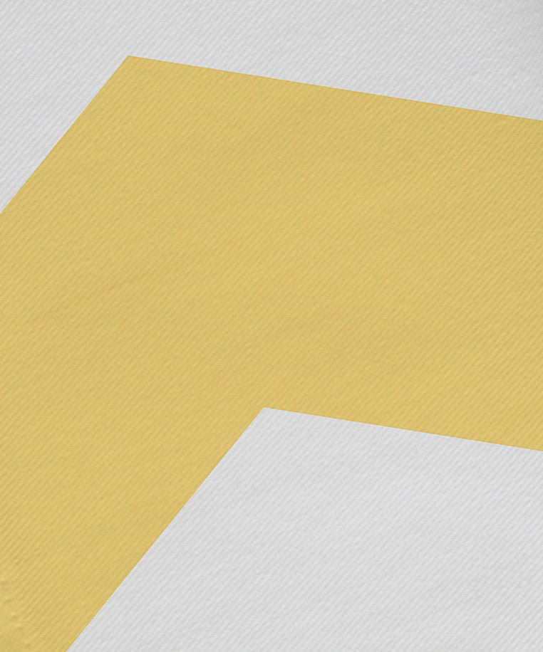 Geometric Decorative Napkin, Lemon, Set of 4