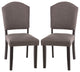 Hillsdale Emerson Wood Parson Dining Chair, Set of 2