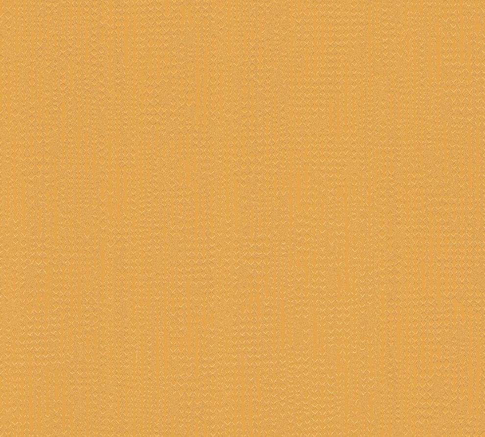 Moments, Baroque Motifs, Flowers And Garlands Gold Wallpaper Sample, Modern