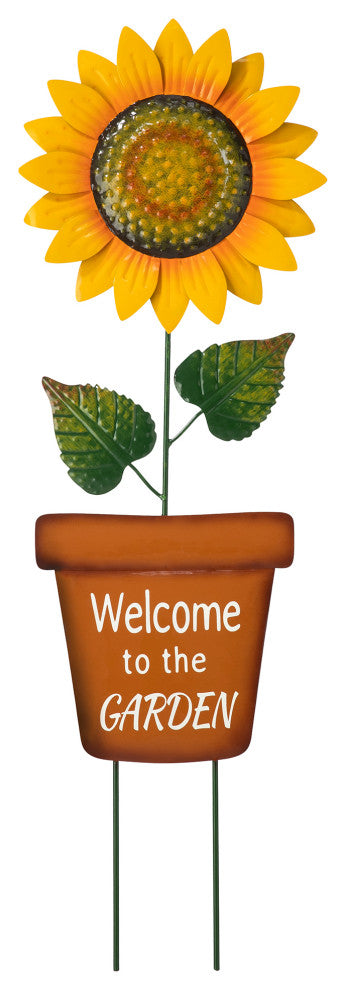 36''H "Welcome to the Garden" Yardstake