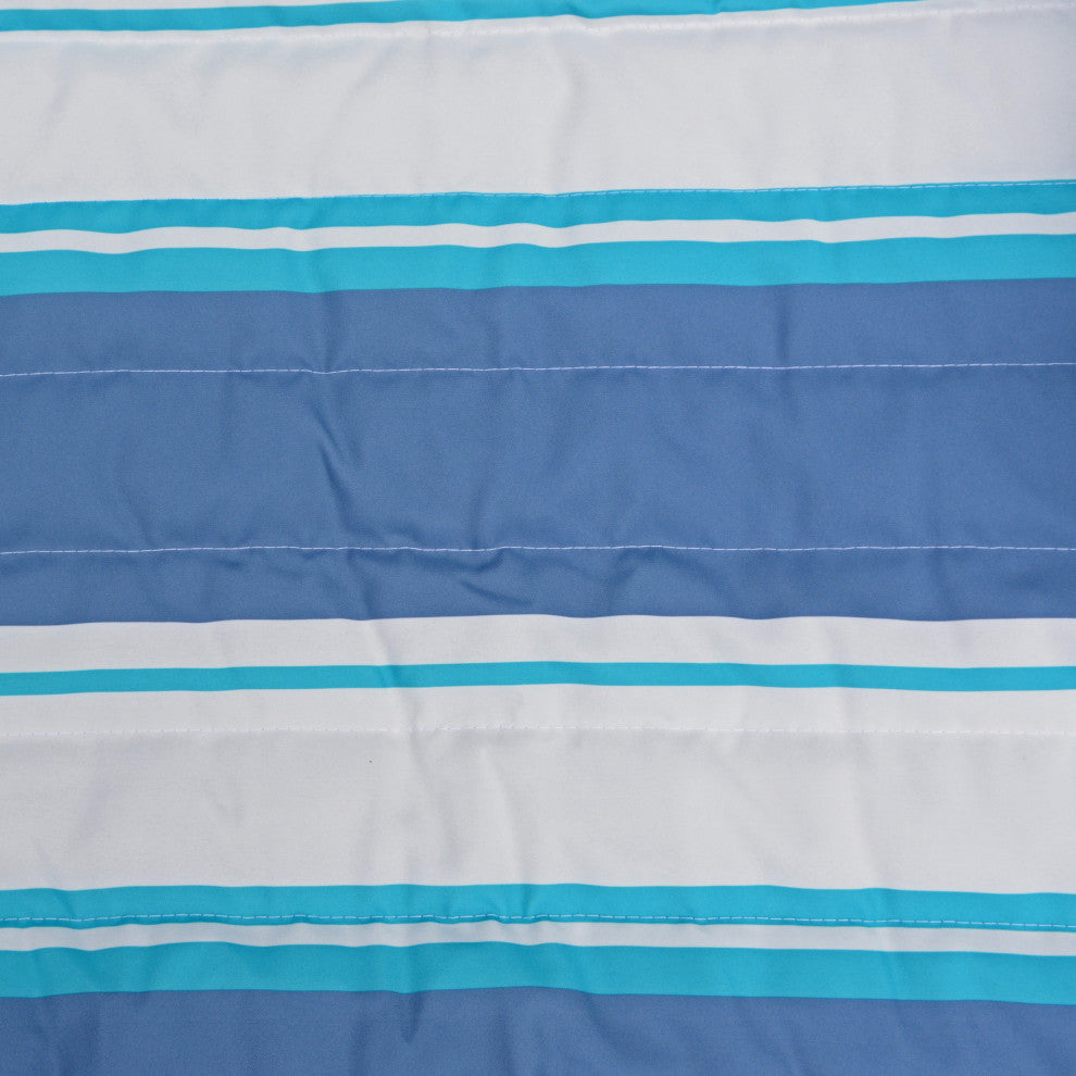 12' Cotton Rope Hammock, Stand, Pad and Pillow Combination