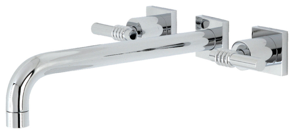 KS6051ML Wall Mount Tub Faucet, Polished Chrome