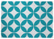 Eye Opener Spring Chenille Rug, Explorer Blue, 5'x7'