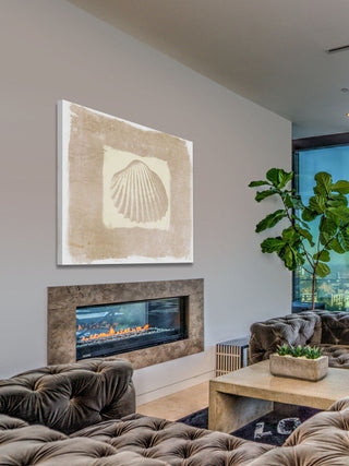 "Sea Shell" Painting Print on Canvas by Irena Orlov