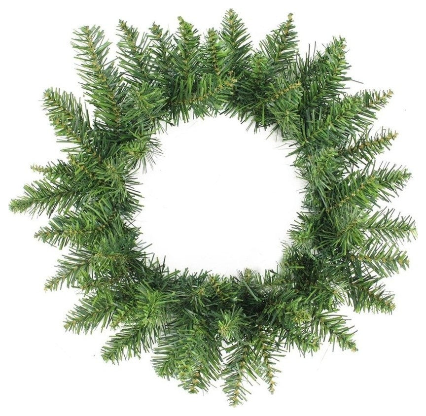 Buffalo Fir Artificial Christmas Wreath, Unlit, 16"