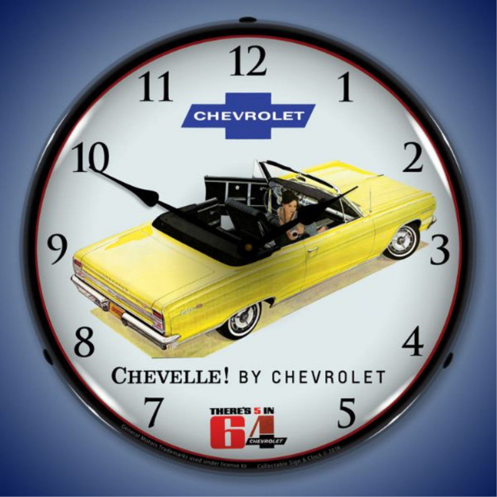 GM1701708 1964  Chevelle Convertible Clock
