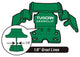 Tuscan Seamclip Green for Gauged Tiles 3/8" to Less Than 1/2" Thick, 300 Clips