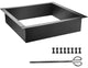 VEVOR Fire Pit Liner Steel Fire Ring 42" Square Fire Pit Insert for Outdoors