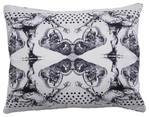 Vintage Designer Pillow, The Odyssey Collection
