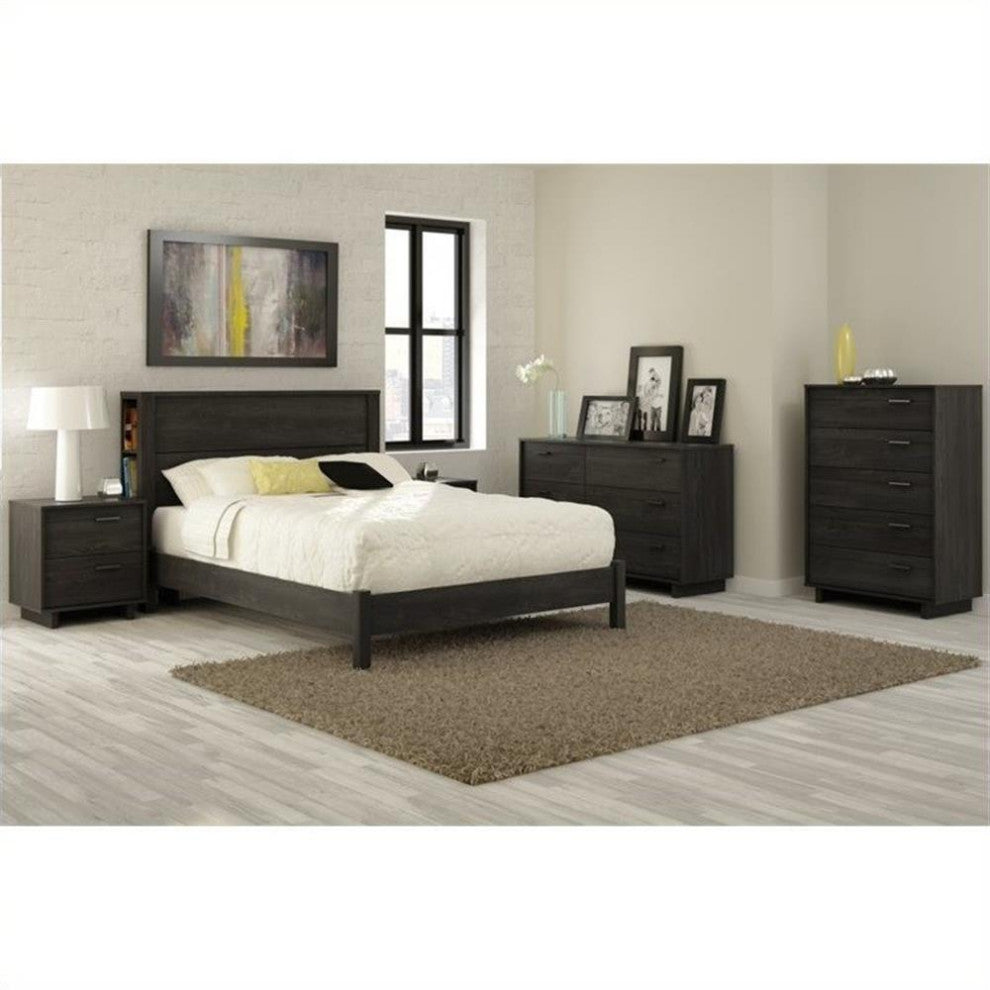 South Shore Fynn Chest in Gray Oak