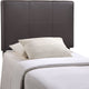 Oliver Twin Upholstered Vinyl Headboard