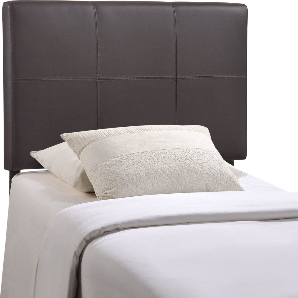 Oliver Twin Upholstered Vinyl Headboard