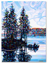 'Haliburton Morning' Canvas Art by Mandy Budan