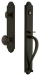 Arc 1-Piece Dummy Handleset, S Grip and Windsor Knob, Timeless Bronze, 848783