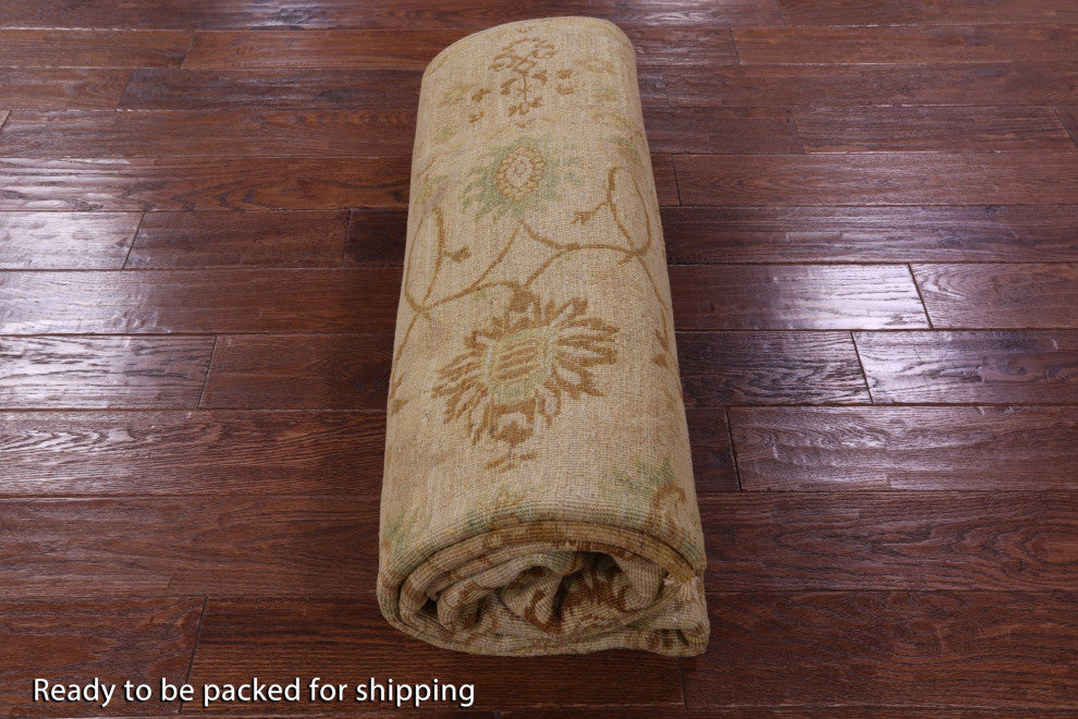 Hand-Knotted Full Pile Overdyed Wool Rug 5' 10" X 8' 10" - WR1345
