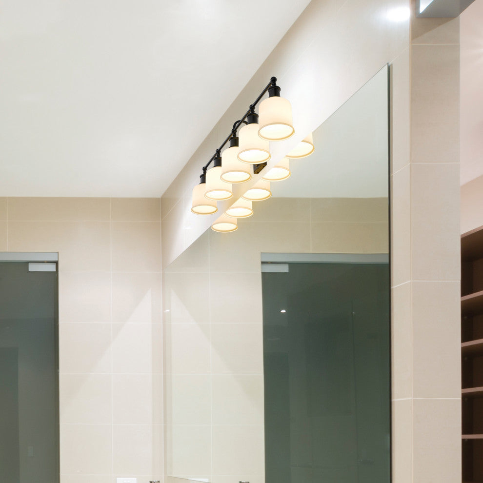 Zlite 733-5V-MB 5-Light Vanity, Matte Opal