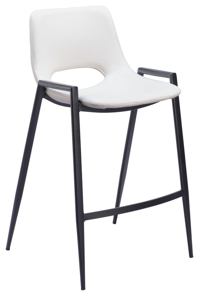 Desi Counter Stool, Set of 2 White